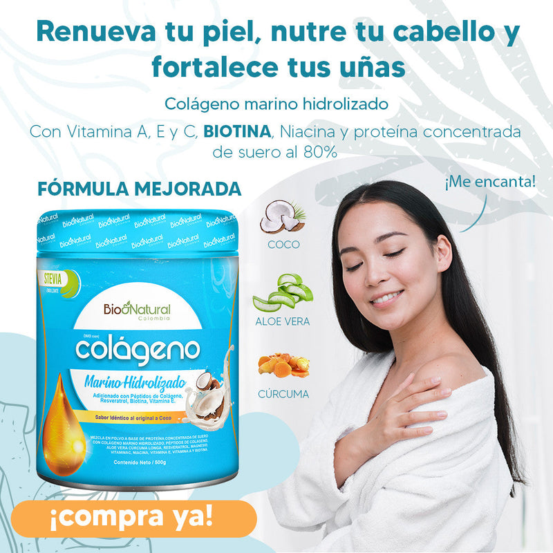 COLAGENO MARINO HIDROLIZADO X 500 GR